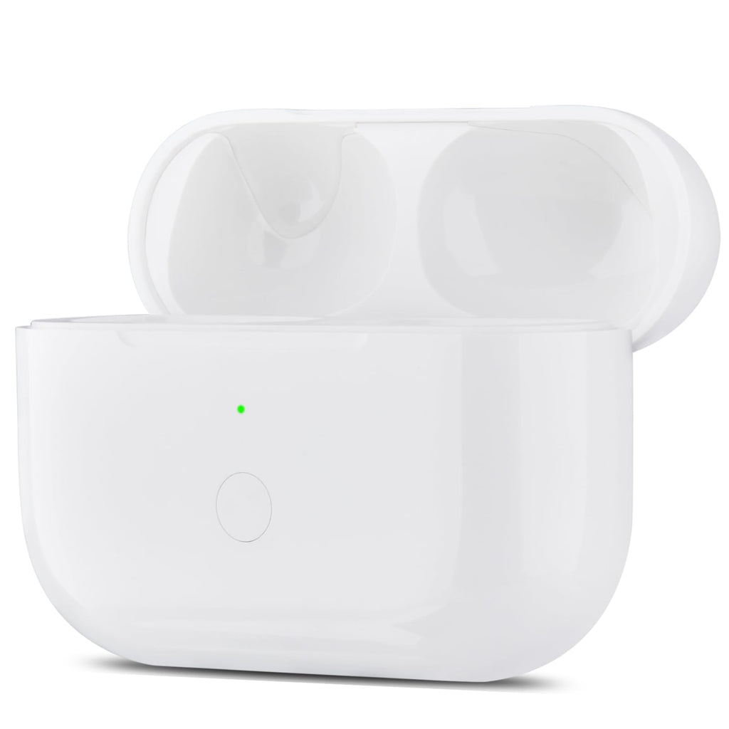 Replacement for Airpods Pro 2&1 Charging Case:Easy to Pair Your Air pods Pro Earbuds with Pairing Button,Support Both Wired and Wireless Charging,for iPods Pro 1st/2nd Gen Charger case