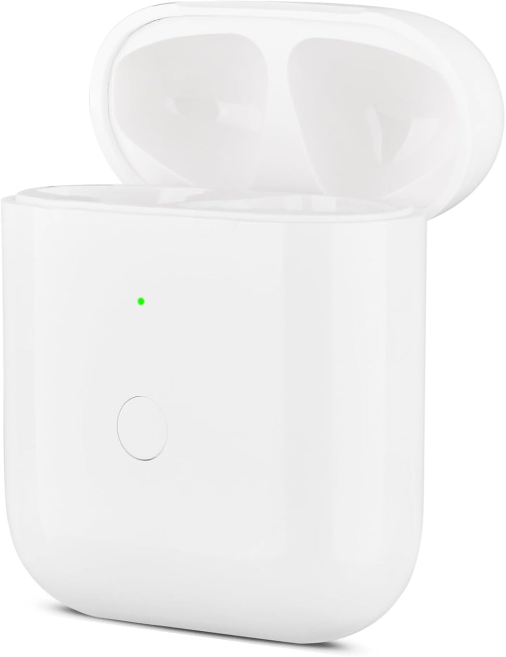 Replacement for Airpods 2 and 1 Charging Case,Support Both Wired and Wireless Charging,for iPods 2nd and 1st Generation Charger case(AP2C01)