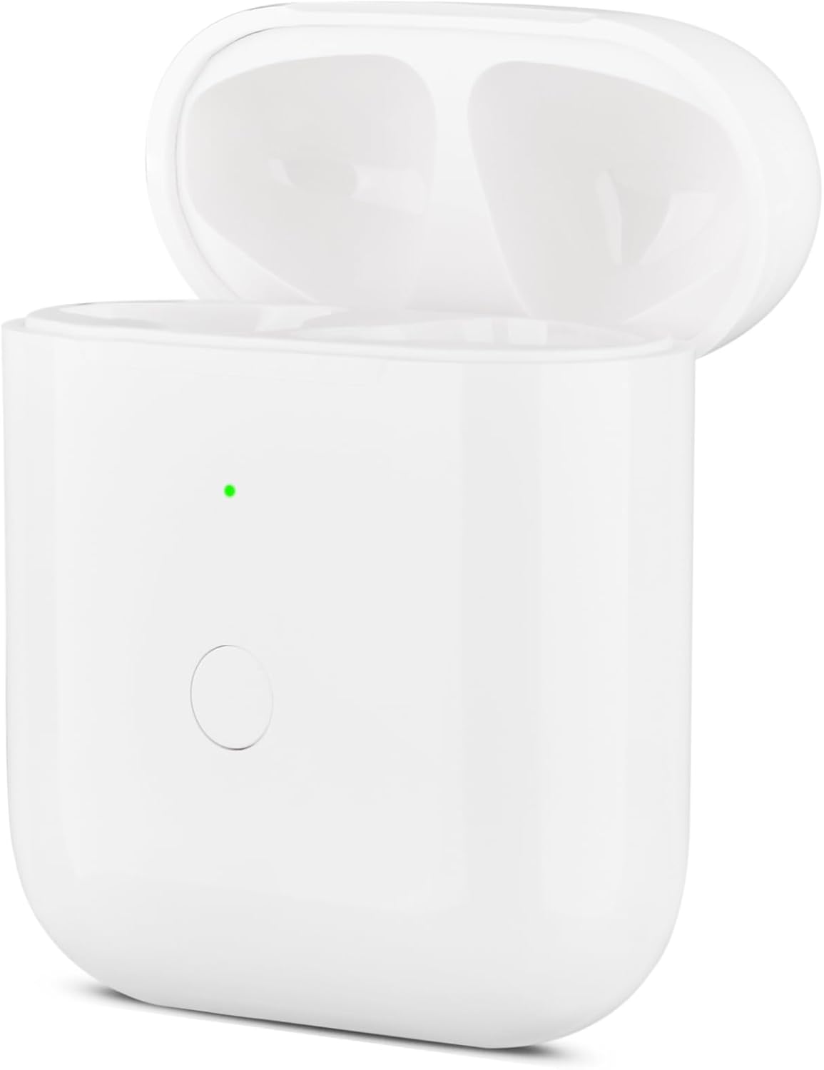 Replacement for Airpods 2 and 1 Charging Case,Support Both Wired and Wireless Charging,for iPods 2nd and 1st Generation Charger case(AP2C01)