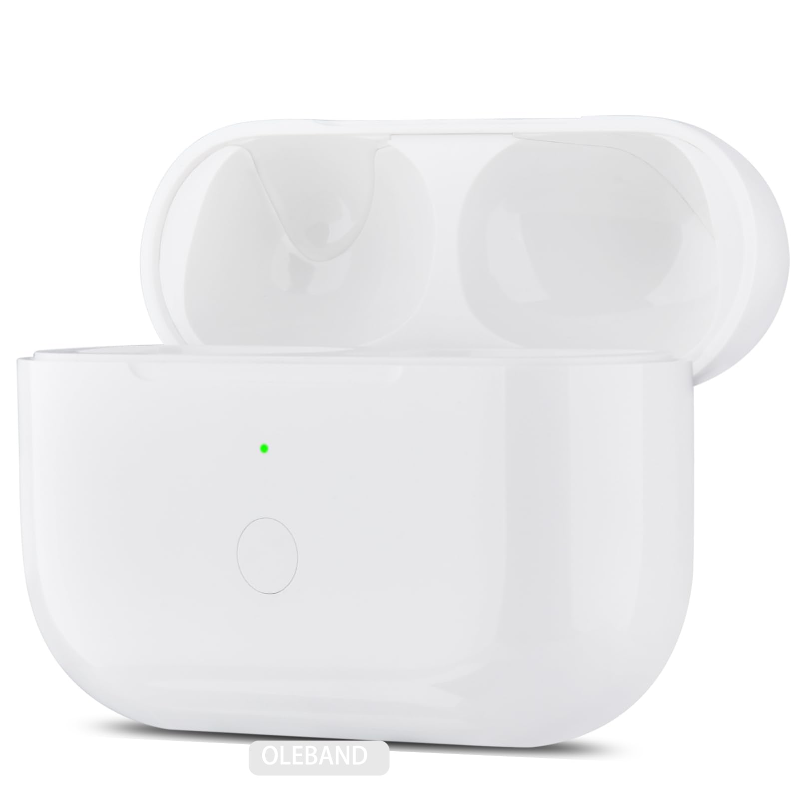 Replacement for Airpods Pro 2&1 Charging Case:Easy to Pair Your Air pods Pro Earbuds with Pairing Button,OLEBAND Cases Support Both Wired and Wireless Charging,OLEBAND for iPods Pro 1st/2nd Gen